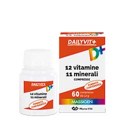 MASSIGEN DAILYVIT 12 VITAMINE 11 MINERALI 60 COMPRESSE RIVESTITE - farmascienza.it