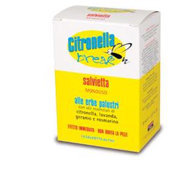 CITRONELLA BREAK SALVIETTE MONOUSO 10 PEZZI - farmascienza.it