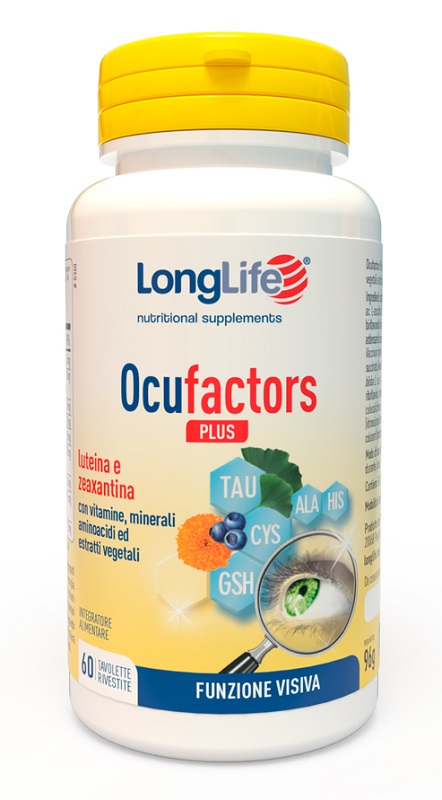LONGLIFE OCUFACTORS PLUS 60 TAVOLETTE - farmascienza.it