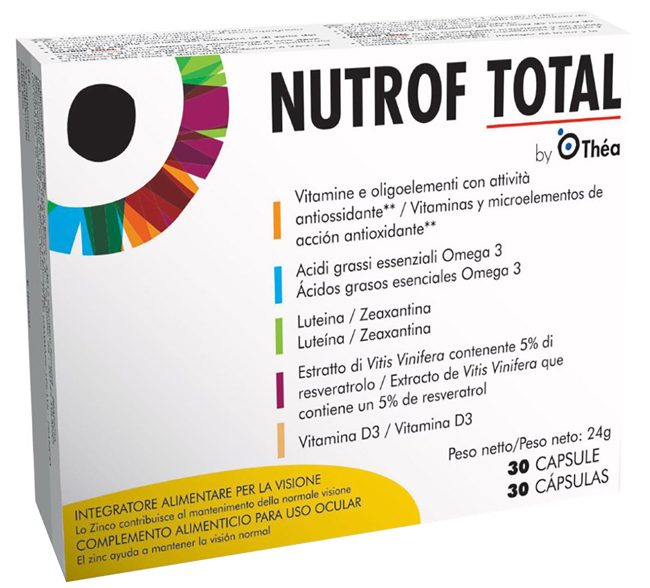 NUTROF TOTAL 30 CAPSULE - farmascienza.it