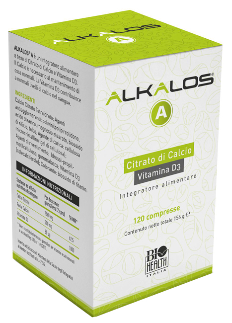 ALKALOS A 120 COMPRESSE - farmascienza.it