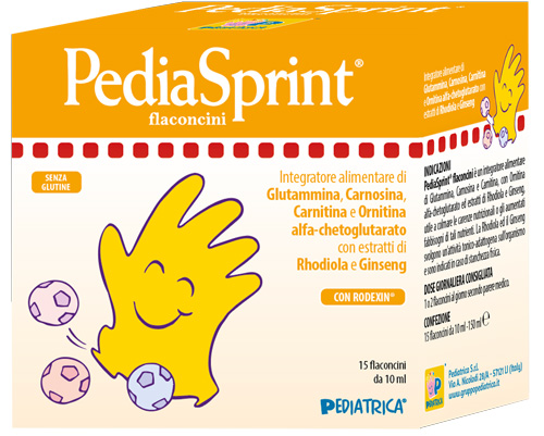 PEDIASPRINT 15 FLACONCINI 10 ML - farmascienza.it