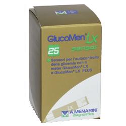 STRISCE MISURAZIONE GLICEMIA GLUCOMEN LX PLUS 25 PEZZI - farmascienza.it