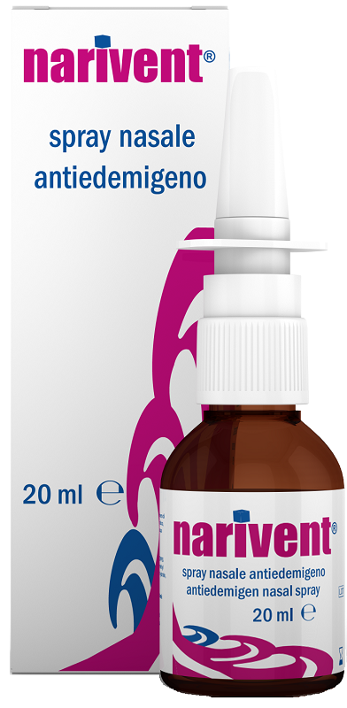 SPRAY NASALE ANTIEDEMIGENO NARIVENT FLACONE 20 ML - farmascienza.it