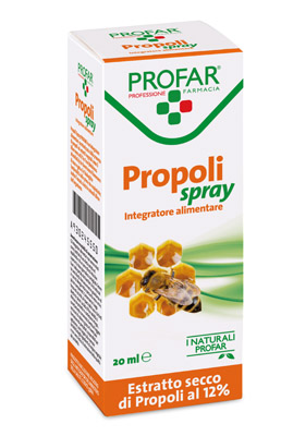 PROPOLI SPRAY ESTRATTO SECCO 12% 20 ML PROFAR - farmascienza.it