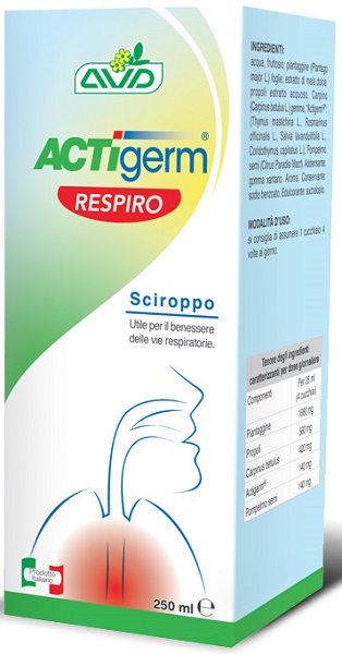 ACTIGERM RESPIRO SCIROPPO 250 ML - farmascienza.it