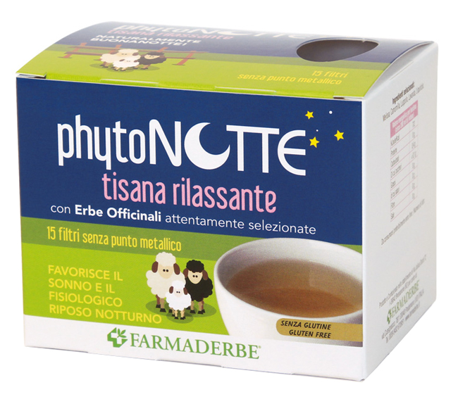 PHYTONOTTE TISANA RILASSANTE 15 FILTRI DA 18G - farmascienza.it