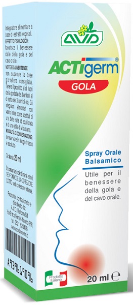 ACTIGERM GOLA SPRAY 20 ML - farmascienza.it