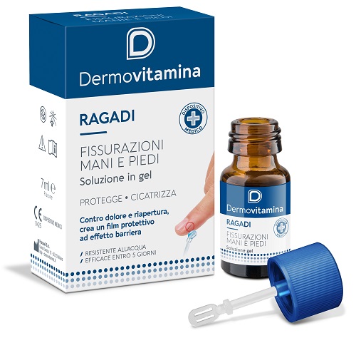 DERMOVITAMINA RAGADI GEL MANI E PIEDI 7 ML - farmascienza.it