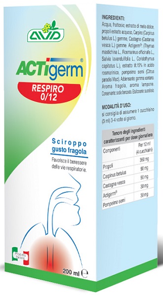ACTIGERM RESPIRO 0-12 200 ML - farmascienza.it