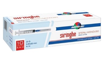 SIRINGA PER VENIPUNTURA MASTER-AID 10 ML GAUGE 21 10 PEZZI - farmascienza.it