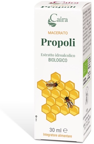 CAIRA PROPOLI MACERATO IDROALCOLICO BIO GOCCE 30 ML - farmascienza.it