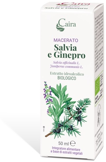 CAIRA SALVIA E GINEPRO MACERATO IDROALCOLICO BIO GOCCE 50 ML - farmascienza.it