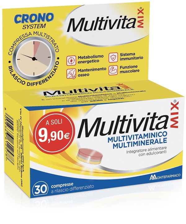 MULTIVITAMIX CRONO 30 COMPRESSE - farmascienza.it