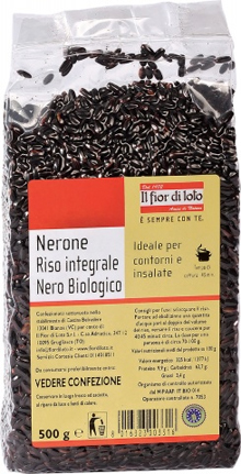 FIOR DI LOTO RISO NERONE INTEGRALE BIO 500 G - farmascienza.it