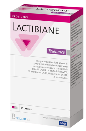 LACTIBIANE TOLERANCE 30 CAPSULE - farmascienza.it