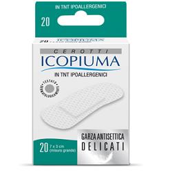 ICOPIUMA CEROTTO IN TESSUTO NON TESSUTO GRANDE 20 PEZZI - farmascienza.it