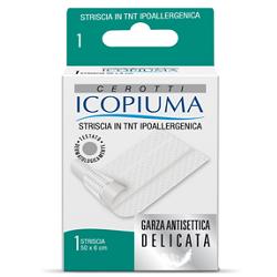 ICOPIUMA CEROTTO STRISCE IN TESSUTO NON TESSUTO 6X50 CM 1 PEZZO - farmascienza.it