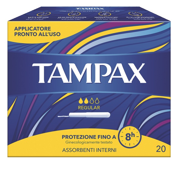 TAMPAX BLUE BOX REGULAR 20 PEZZI - farmascienza.it