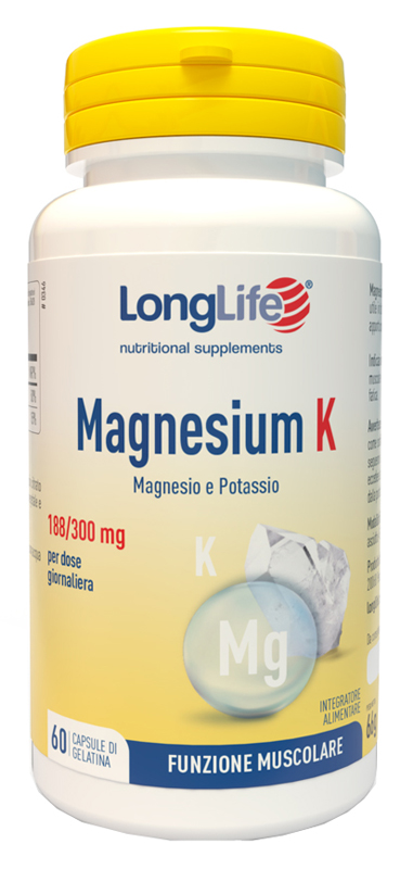 LONGLIFE MAGNESIUM K 60 CAPSULE - farmascienza.it