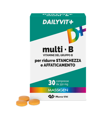 MASSIGEN MULTI B VITAMINE DEL GRUPPO B 30 COMPRESSE RIVESTITA DA 364 MG - farmascienza.it