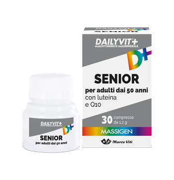 MASSIGEN SENIOR MULTIVITAMINICO E MULTIMINERALE 30 COMPRESSE RIVESTITE - farmascienza.it