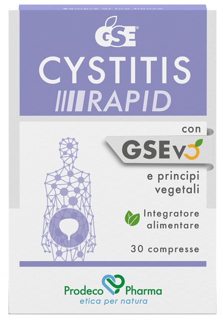 GSE CYSTITIS RAPID 30 COMPRESSE - farmascienza.it