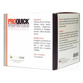PROQUICK 21 BUSTINE - farmascienza.it