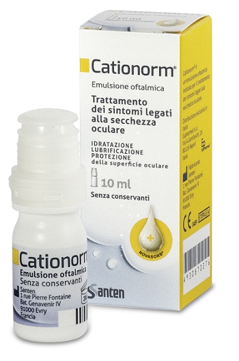 GOCCE OCULARI CATIONORM MULTIDOSE 10 ML - farmascienza.it