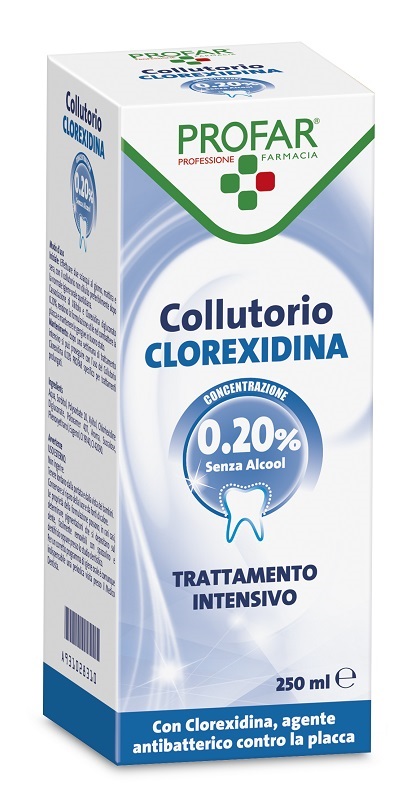 COLLUTORIO CLOREXIDINA 0,20% 250 ML PROFAR - farmascienza.it