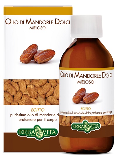 OLIO MANDORLE DOLCI PROFUMATO MIELE EGITTO 250 ML - farmascienza.it