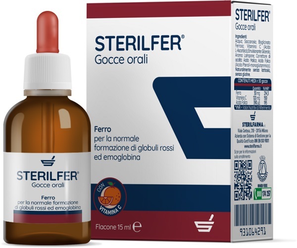 STERILFER GOCCE 15 ML - farmascienza.it