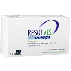 GOCCE OCULARI RESOLVIS OMEGA 20 FIALE MONODOSE 0,25 ML - farmascienza.it