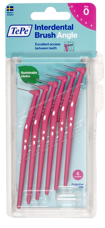 TEPE ANGLE SCOVOLINO ROSA 0,4MM 6 PEZZI - farmascienza.it