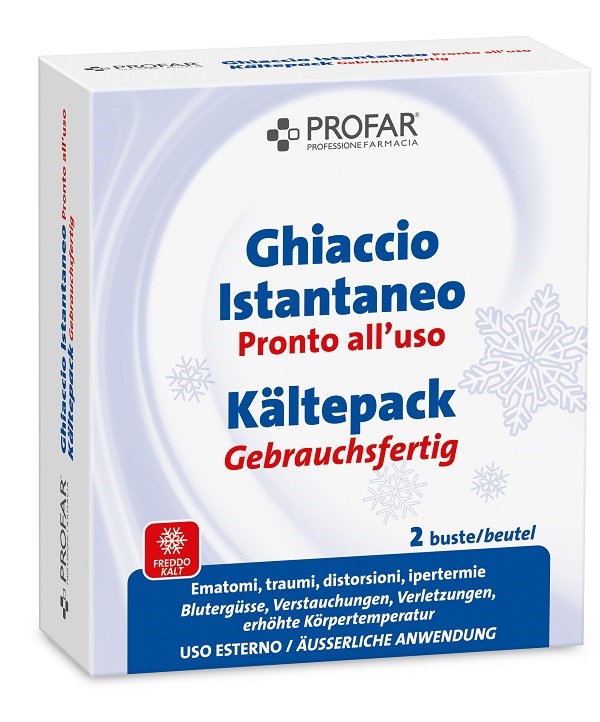 GHIACCIO ISTANTANEO 2 BUSTE PROFAR - farmascienza.it