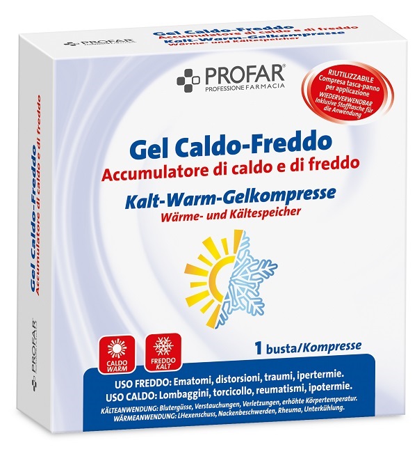 GEL CALDO/FREDDO 1 BUSTA 11X26,5 CM PROFAR - farmascienza.it