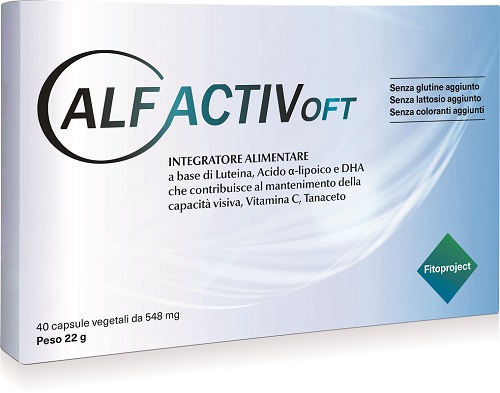 ALFACTIV OFT 40 CAPSULE - farmascienza.it