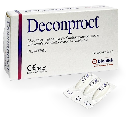 DECONPROCT SUPPOSTE 10 PEZZI - farmascienza.it