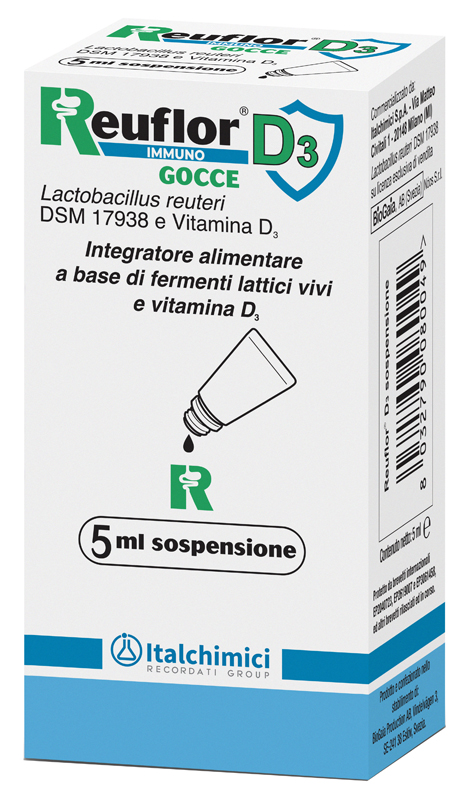 REUFLOR D3 GOCCE 5 ML - farmascienza.it