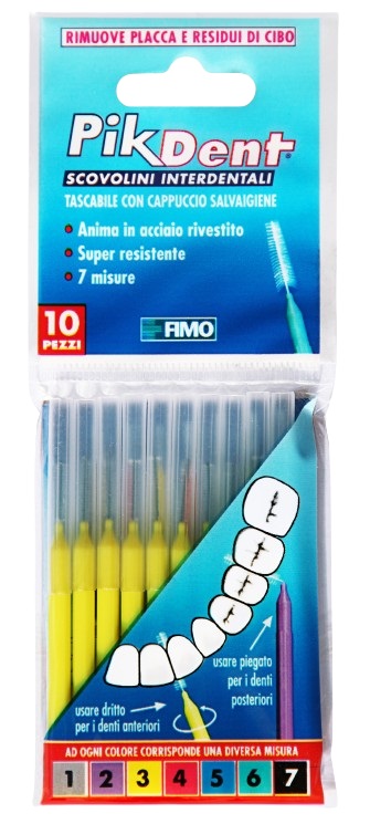 PIKDENT STUZZICOLINO 3 GI 10PZ - farmascienza.it