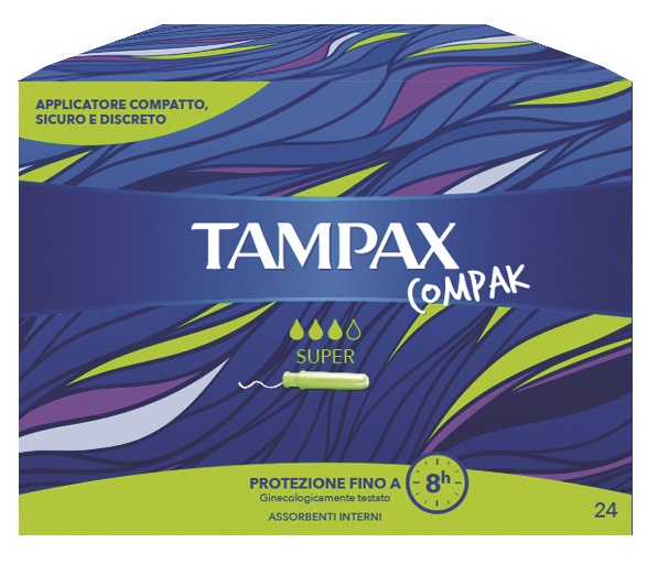 TAMPAX COMPAK SUPER 24 PEZZI - farmascienza.it