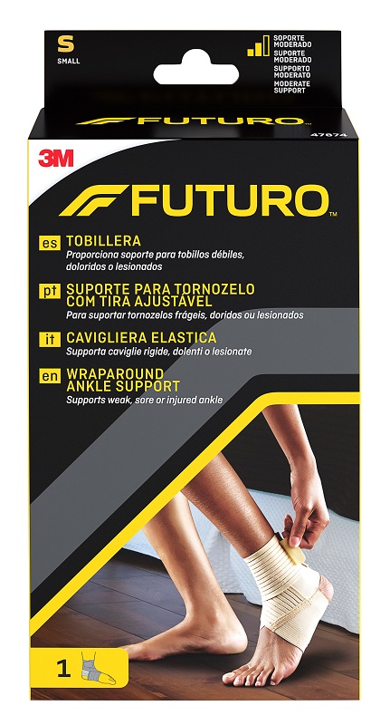 CAVIGLIERA ELASTICA FUTURO MEDIUM DIMENSIONE 20,5/23CM - farmascienza.it