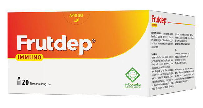 FRUTDEP IMMUNO 20 FLACONCINI 10 ML - farmascienza.it