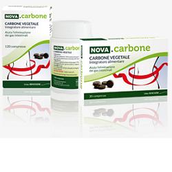 NOVA CARBONE VEGETALE 120 COMPRESSE - farmascienza.it
