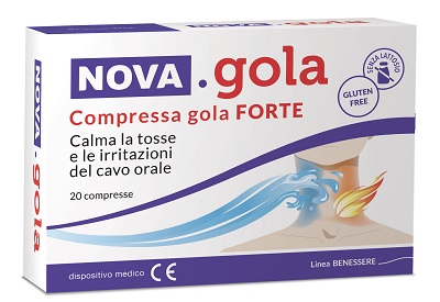 NOVA GOLA COMPRESSA GOLA FORTE 20 COMPRESSE - farmascienza.it