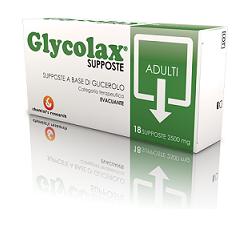 GLYCOLAX 18 SUPPOSTE GLICEROLO 2500MG - farmascienza.it