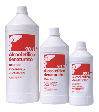 ALCOOL ETILICO DENATURATO 500 ML - farmascienza.it