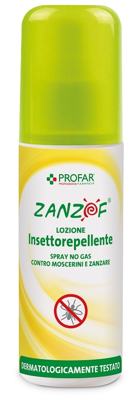 ZANZOF LOZIONE INSETTOREPELLENTE SPRAY DEET 9% 100 ML PROFAR - farmascienza.it