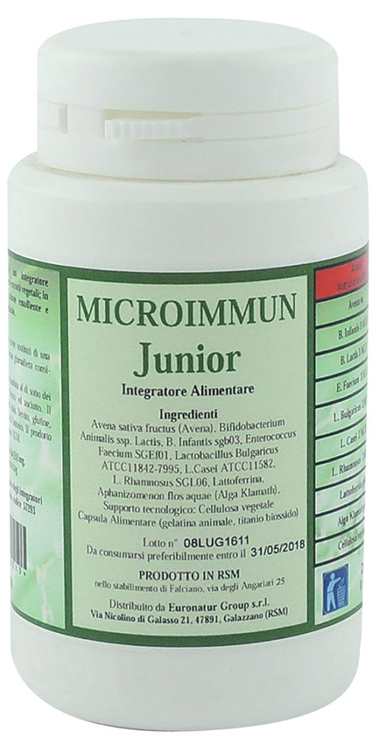 MICROIMMUN JUNIOR 30 CAPSULE - farmascienza.it