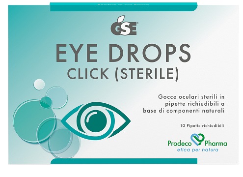 GSE EYE DROPS CLICK GOCCE OCULARI 10 PIPETTE 0,5 ML - farmascienza.it
